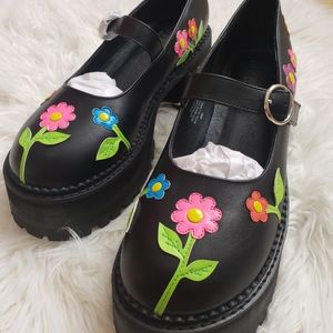 Dollskill floral Mary Janes